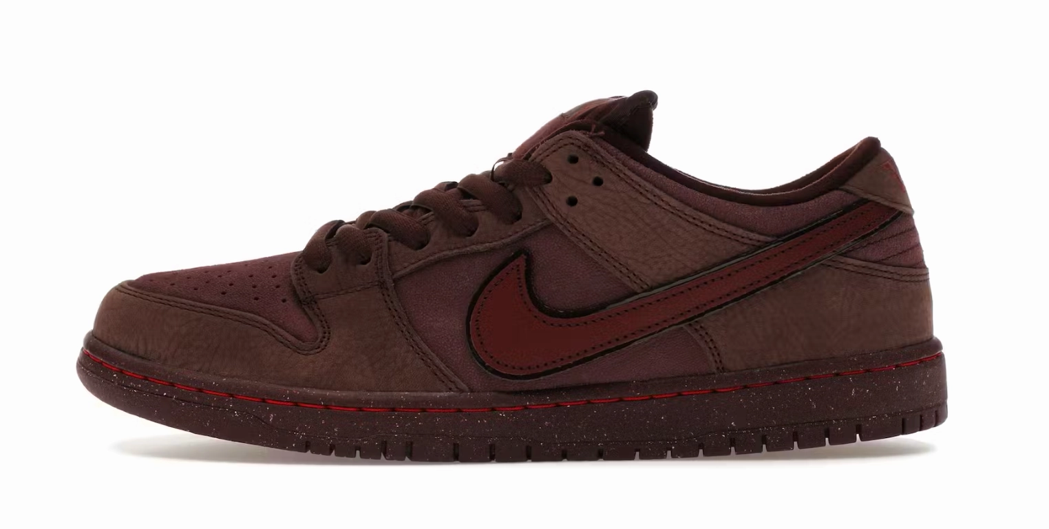 Asics Shoes Flytefoam Nike Dunk SB "City Of Love Burgundy Crush"