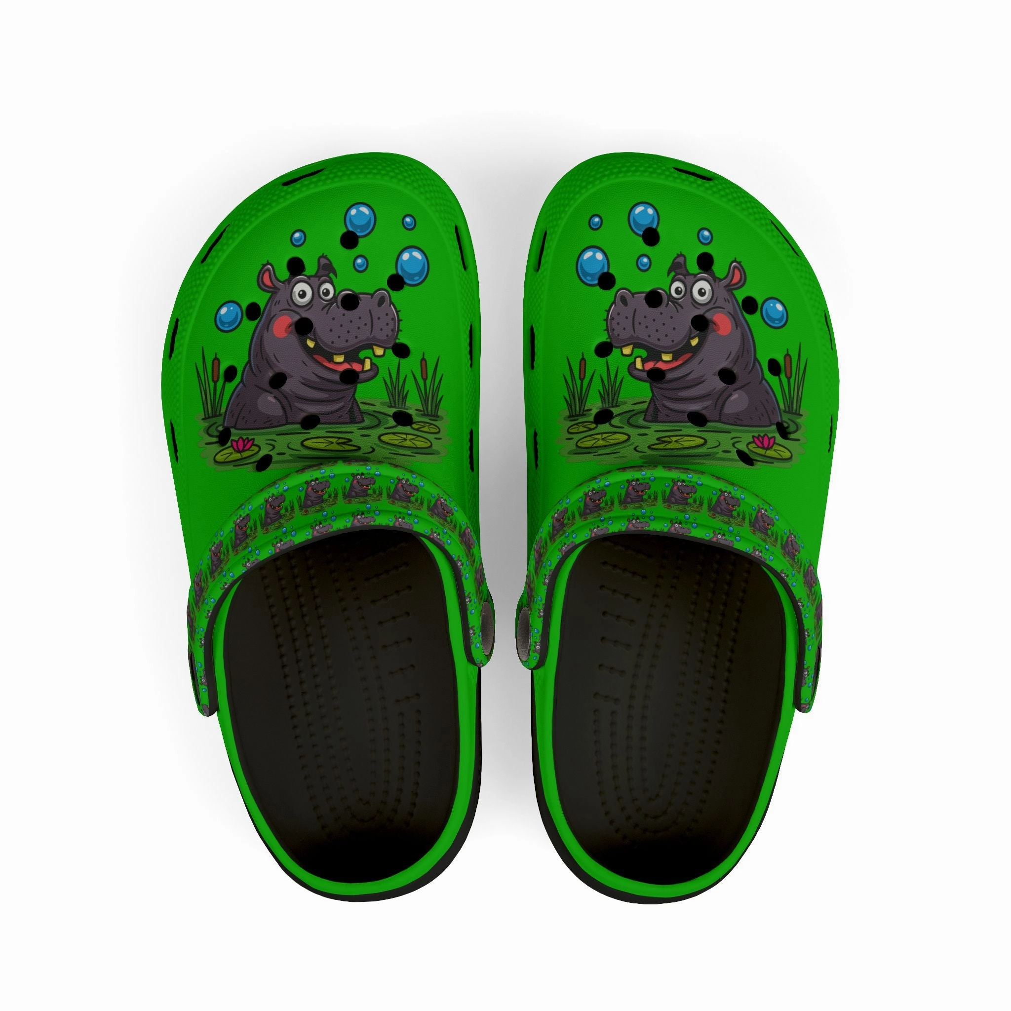 Best Product To Waterproof Shoes Hippo-Themed Kid's EVA Foam Clogs - Fun Waterproof Slip-Ons for Playtime, Summer, Gifts, Birthdays, Beach