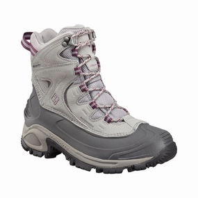 Columbia Women Grey BUGABOOT II Travel Shoes Waterproof