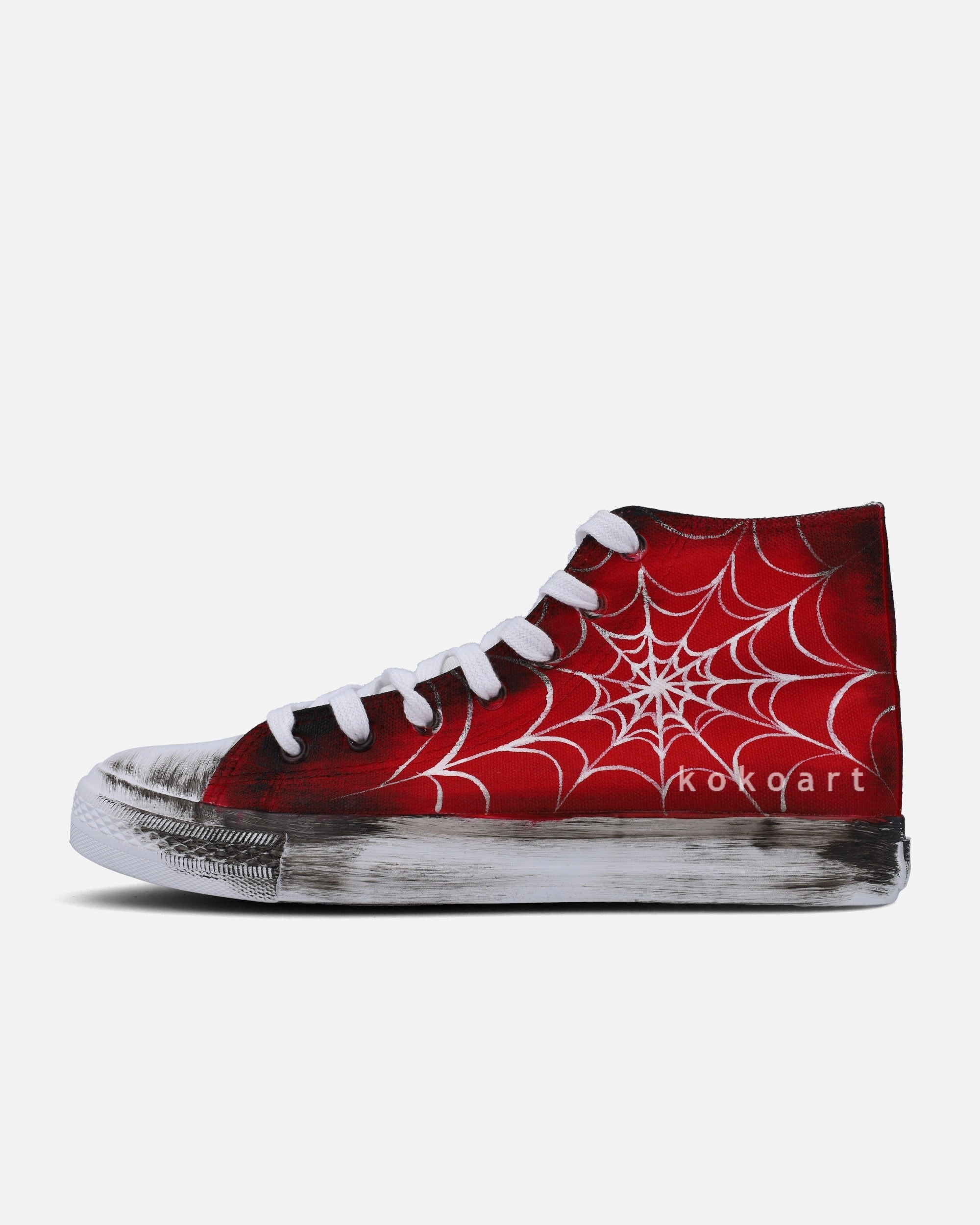 Spider Hand Painted Shoes