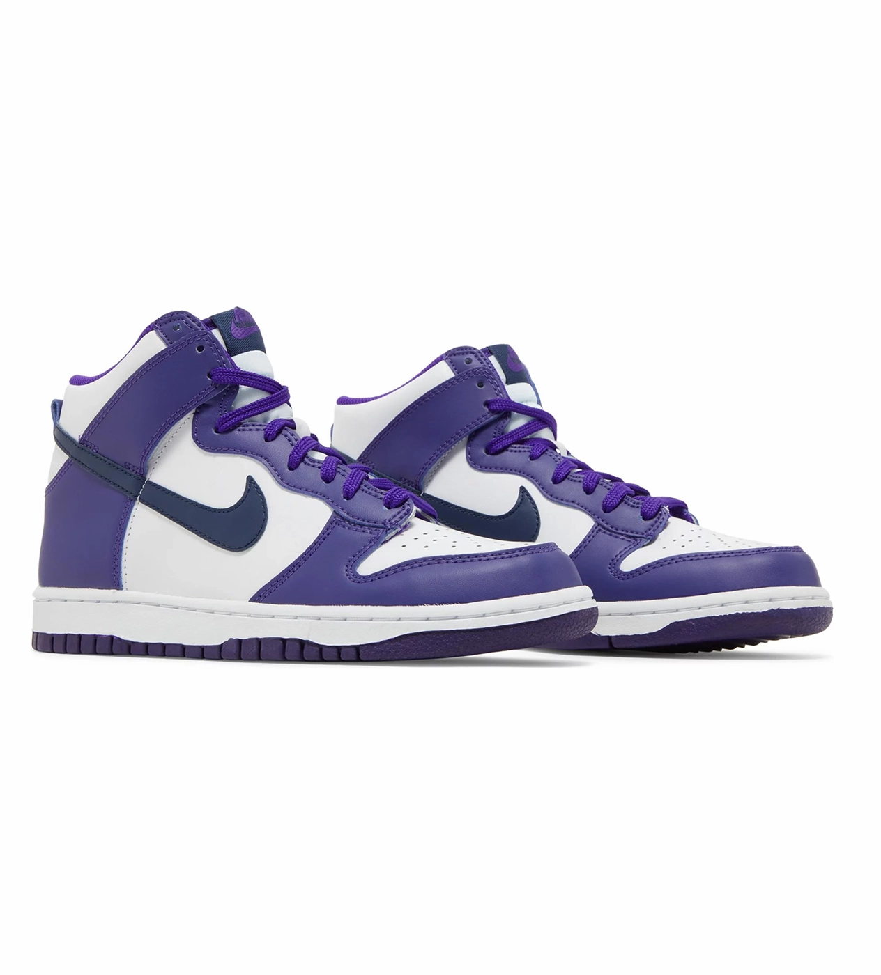 Asics Gel-kayano 14 Shoes Dunk High GS 'White Midnight Navy'