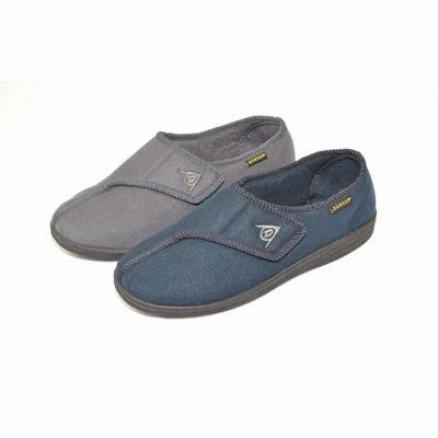 Cowboy Slippers Dunlop Gents Slipper - Arthur - Grey
