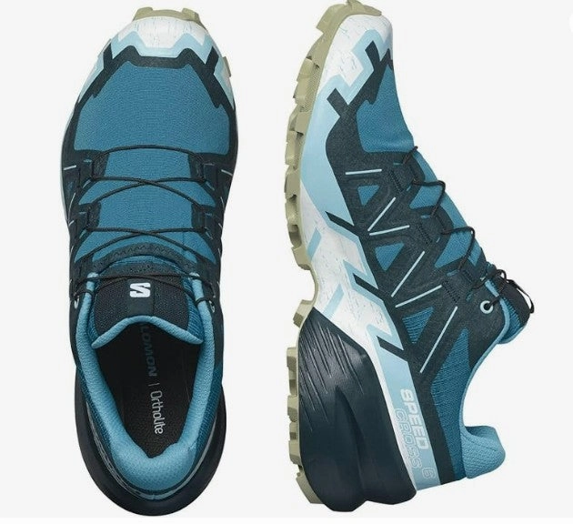 Salomon Ultra Flow Women's Trail Running Shoes  Blue Waterproof Trail Shoes Reviews