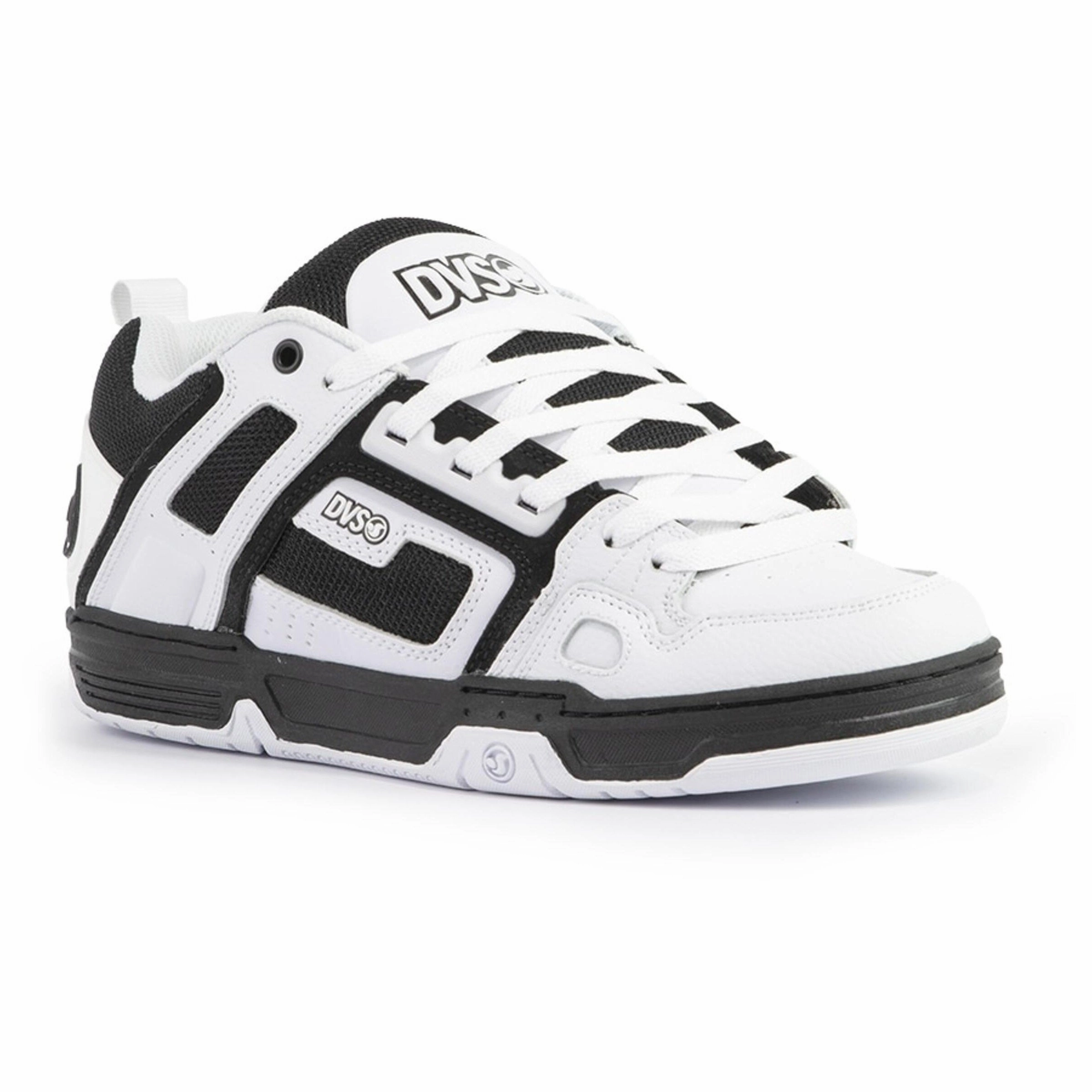Skate Shoes For Sale Near Me DVS Comanche White Black White Leather