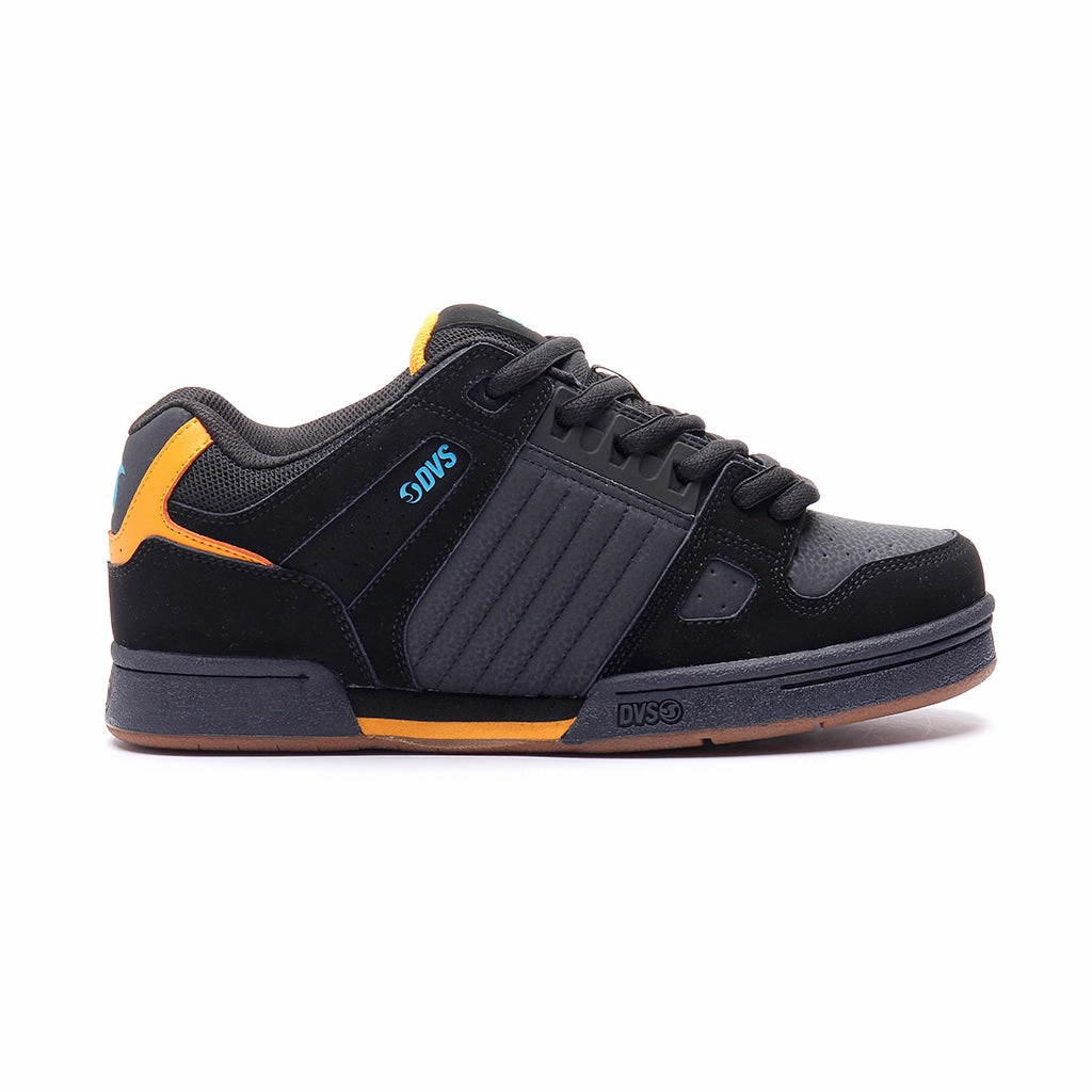 DVS Skateboard Shoes Celsius Black/Orange/Blue Orbit Skate