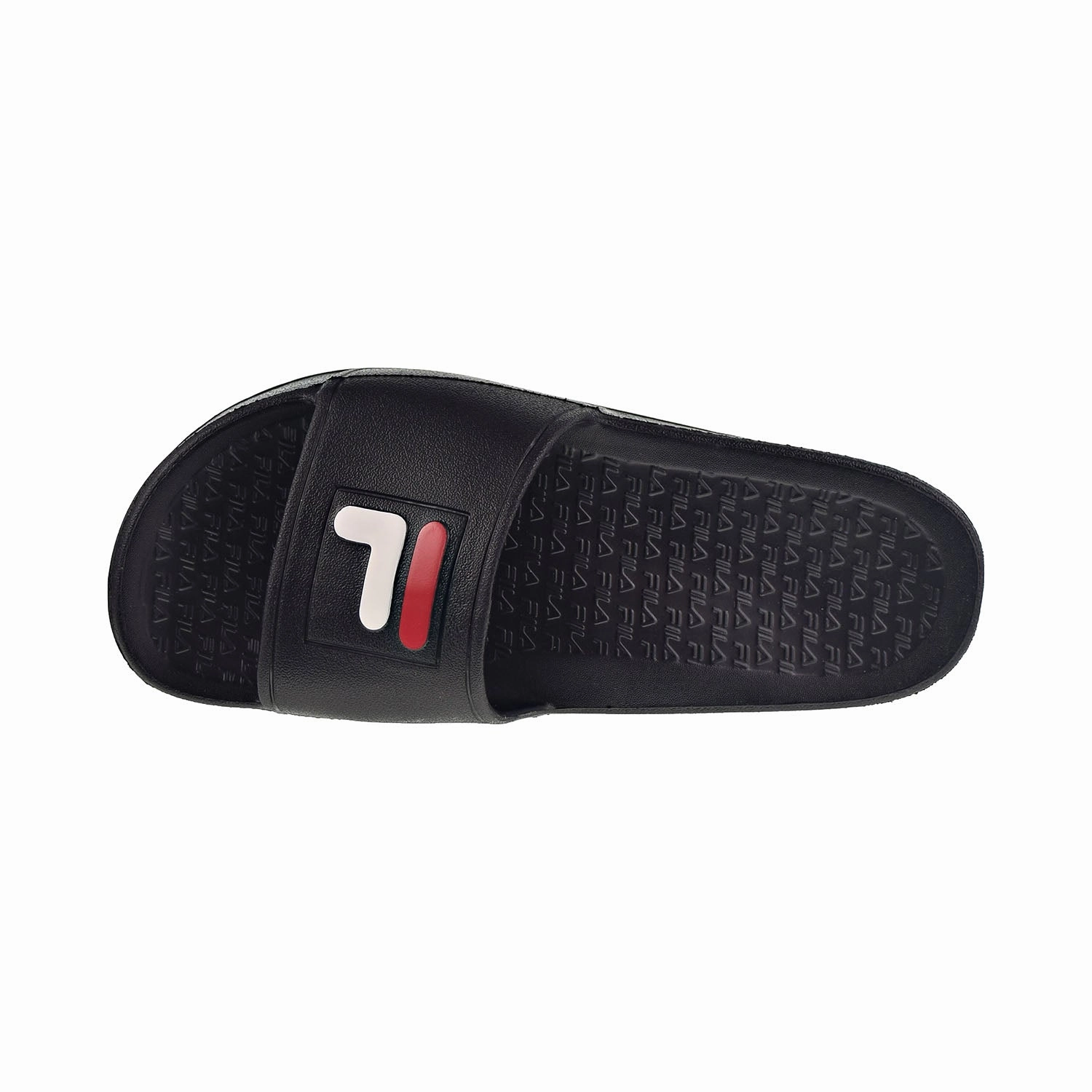 Sandals Barbados Hotels Fila Sleek BX Men's Slide Black-Red-White