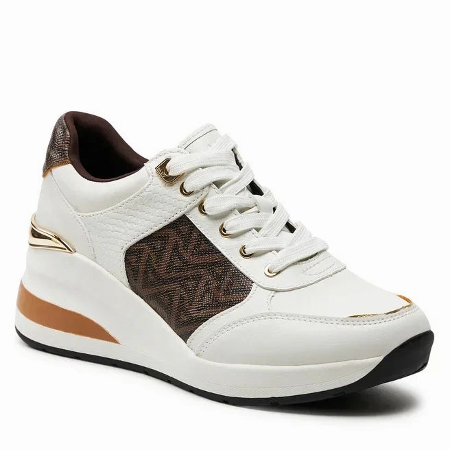 Oil And Slip Resistant Sneakers ALDO Iconistep Sneakers 13542905-WHTBRN