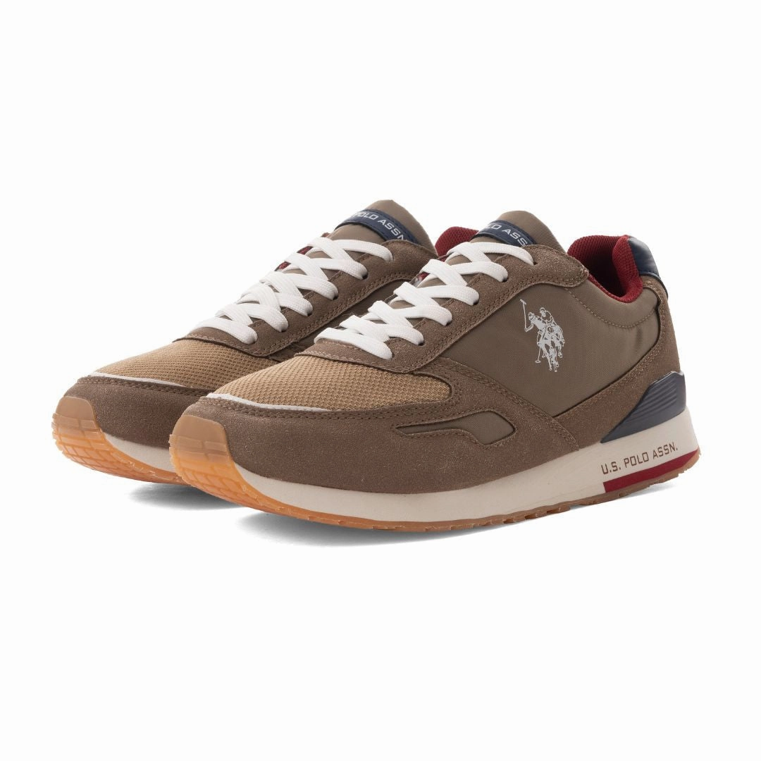 Shoes With Casual Pants U.S. POLO ASSN. TABRY 006S-TANRED