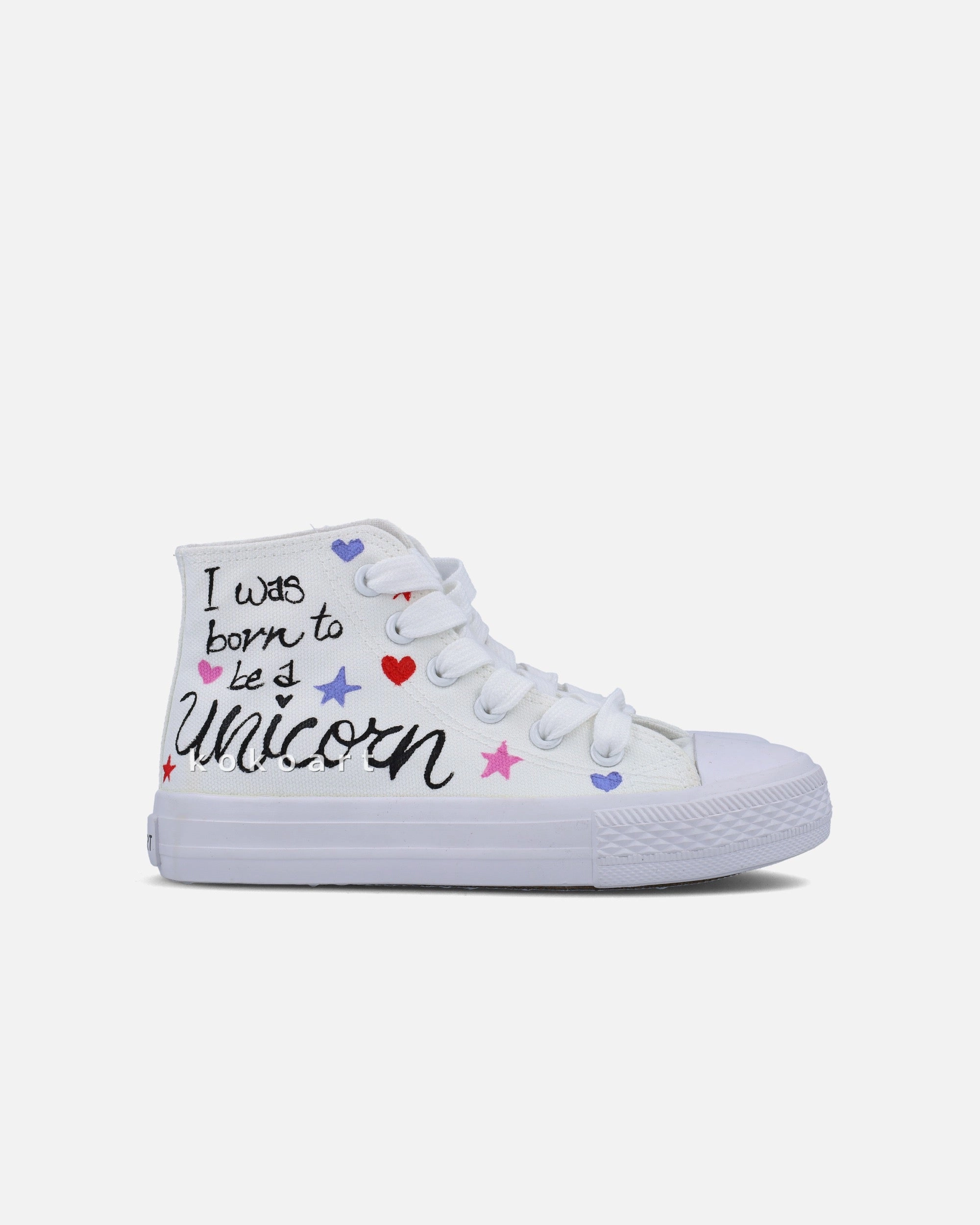 Unicorn Hand Painted Shoes