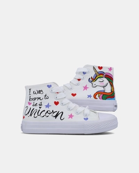 Waterproof Insoles For Shoes Unicorn Hand Painted Shoes