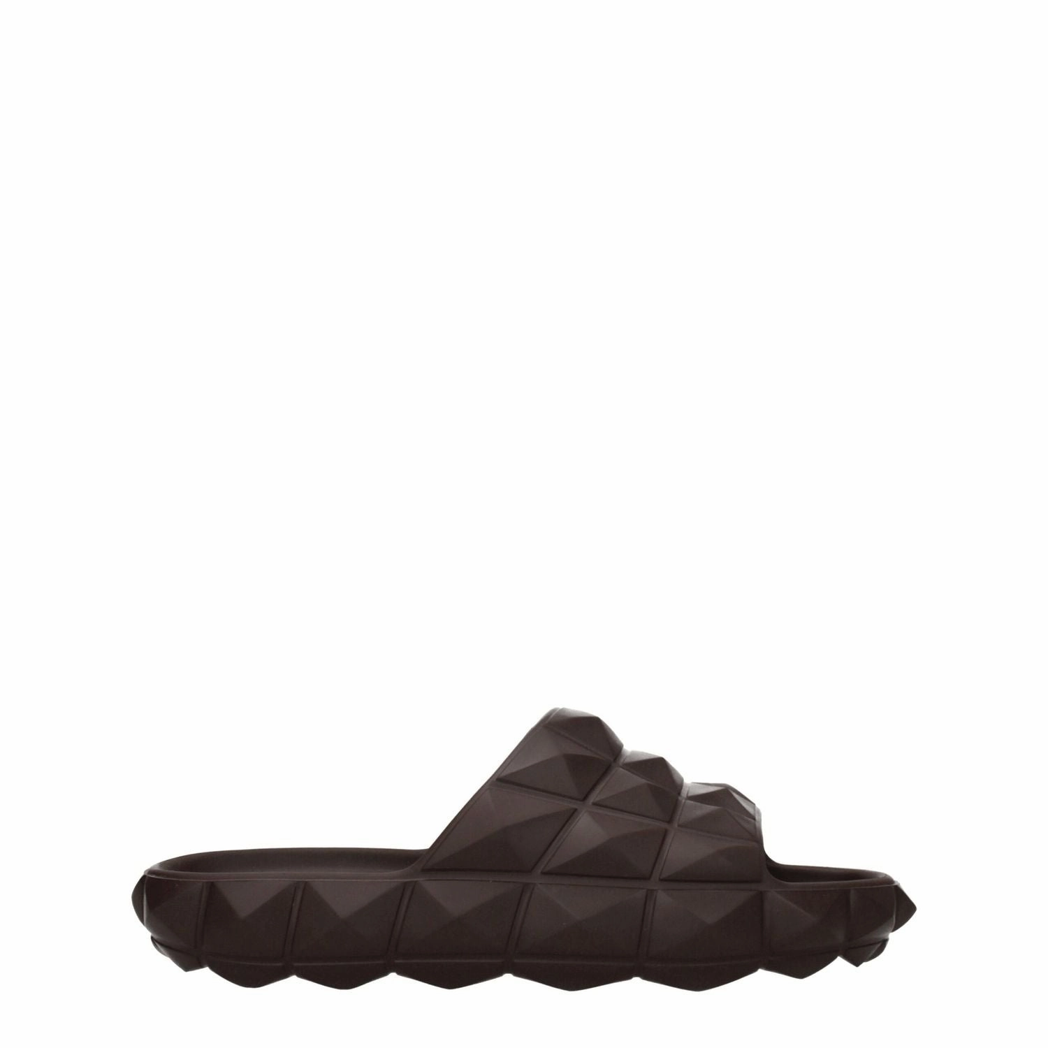 Steel Toe Sandals Valentino Garavani Brown Cotton Slippers