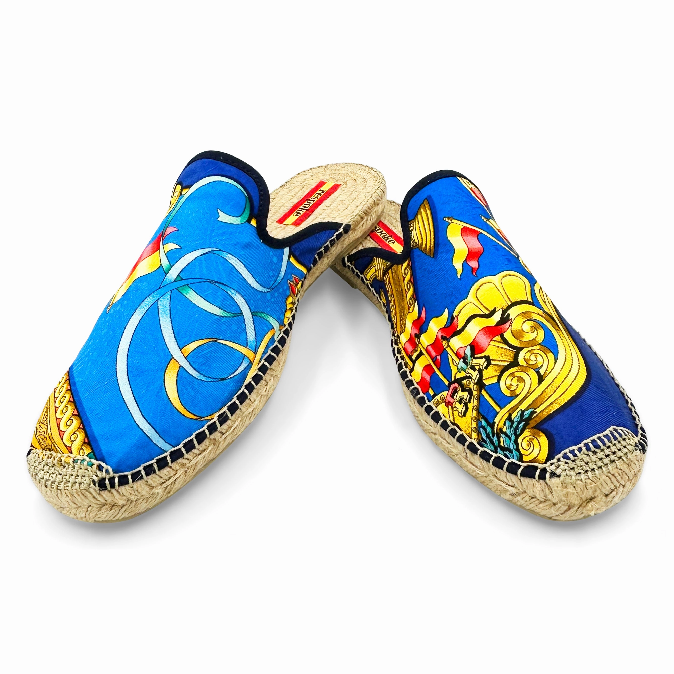 Bidart Espadrille LUNA Blue Mule Espadrilles