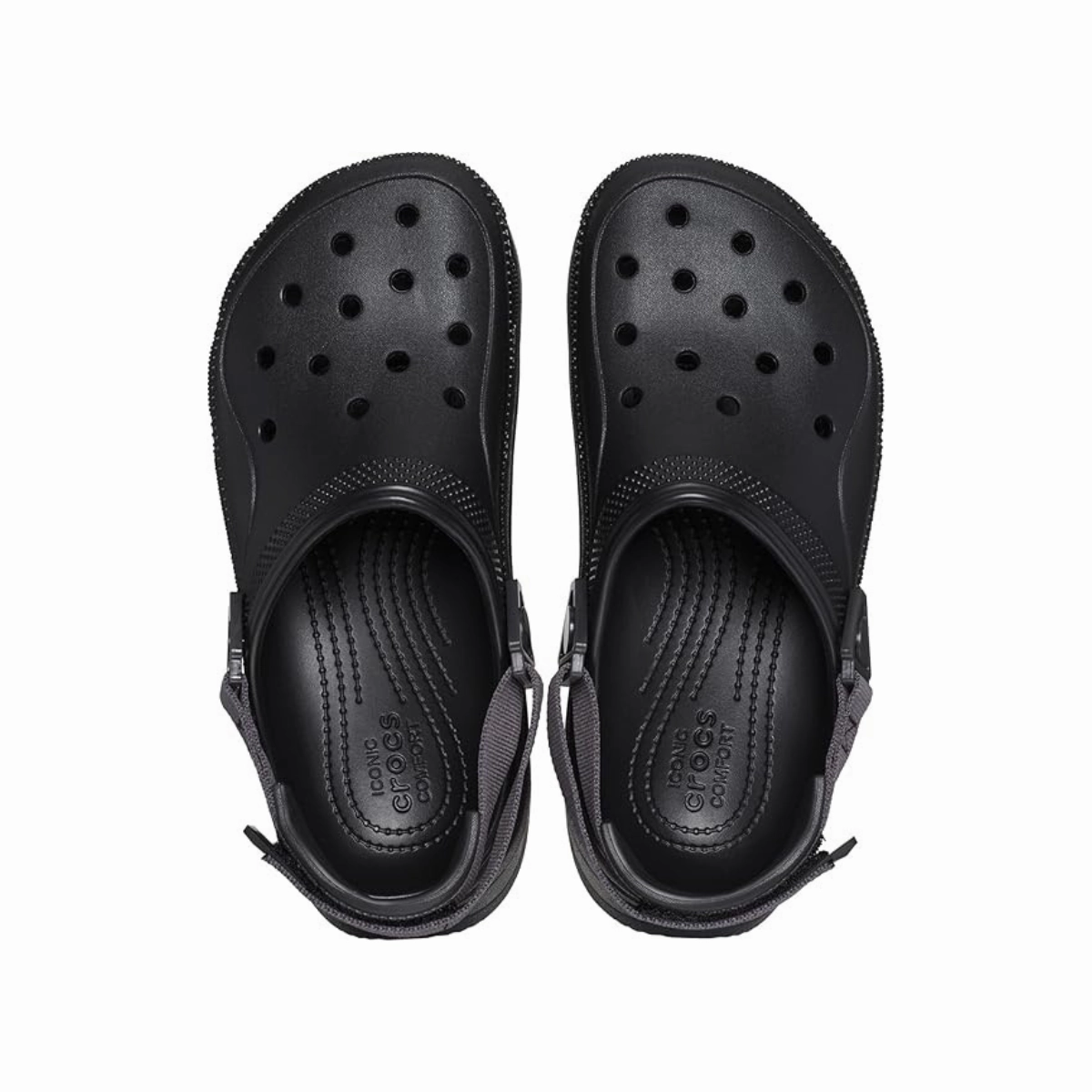 Sandals Sofft Crocs Classic Hiker Escape Clogs - BLK