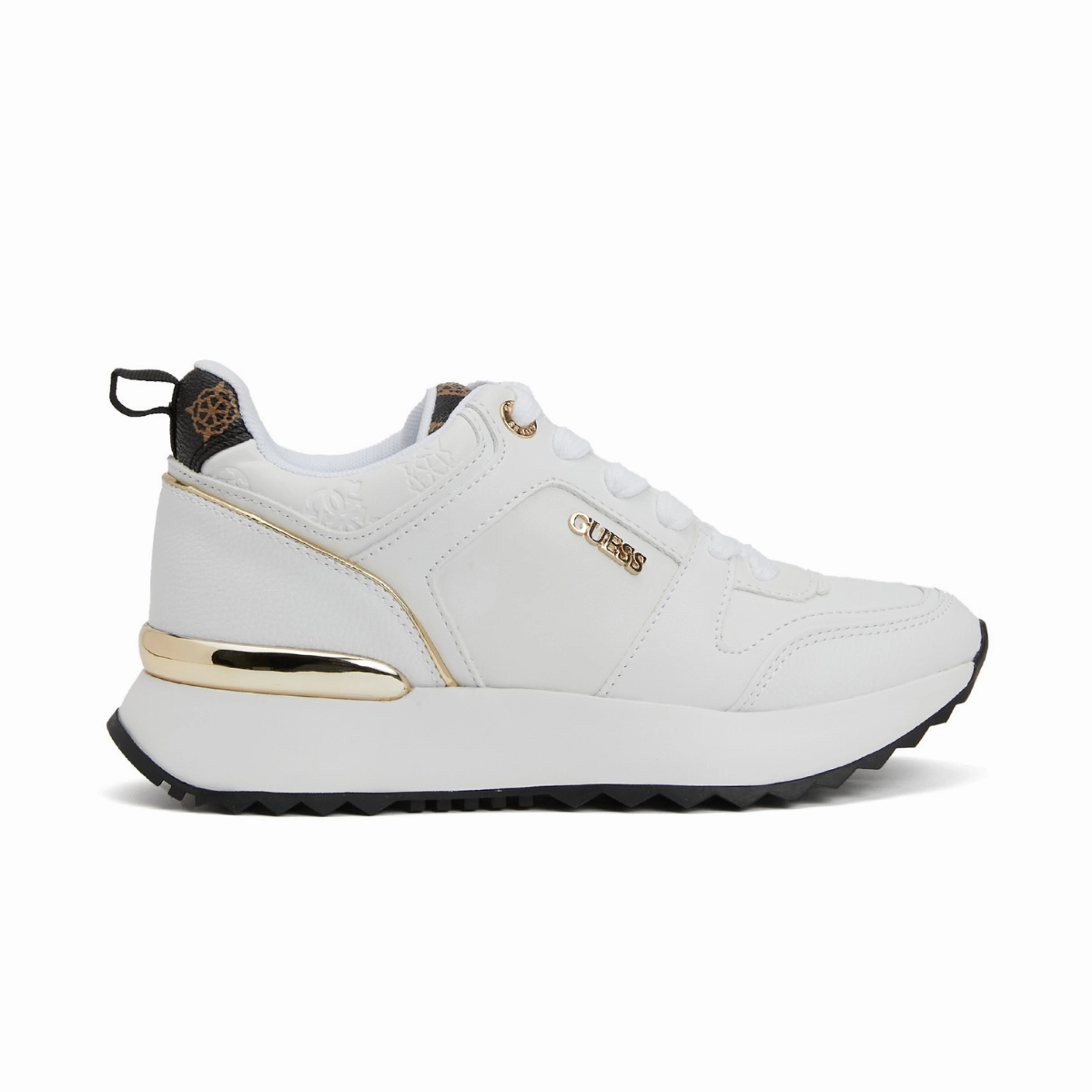 Sneakers Trending GUESS Kadlin Sneakers Women - WHTGLD