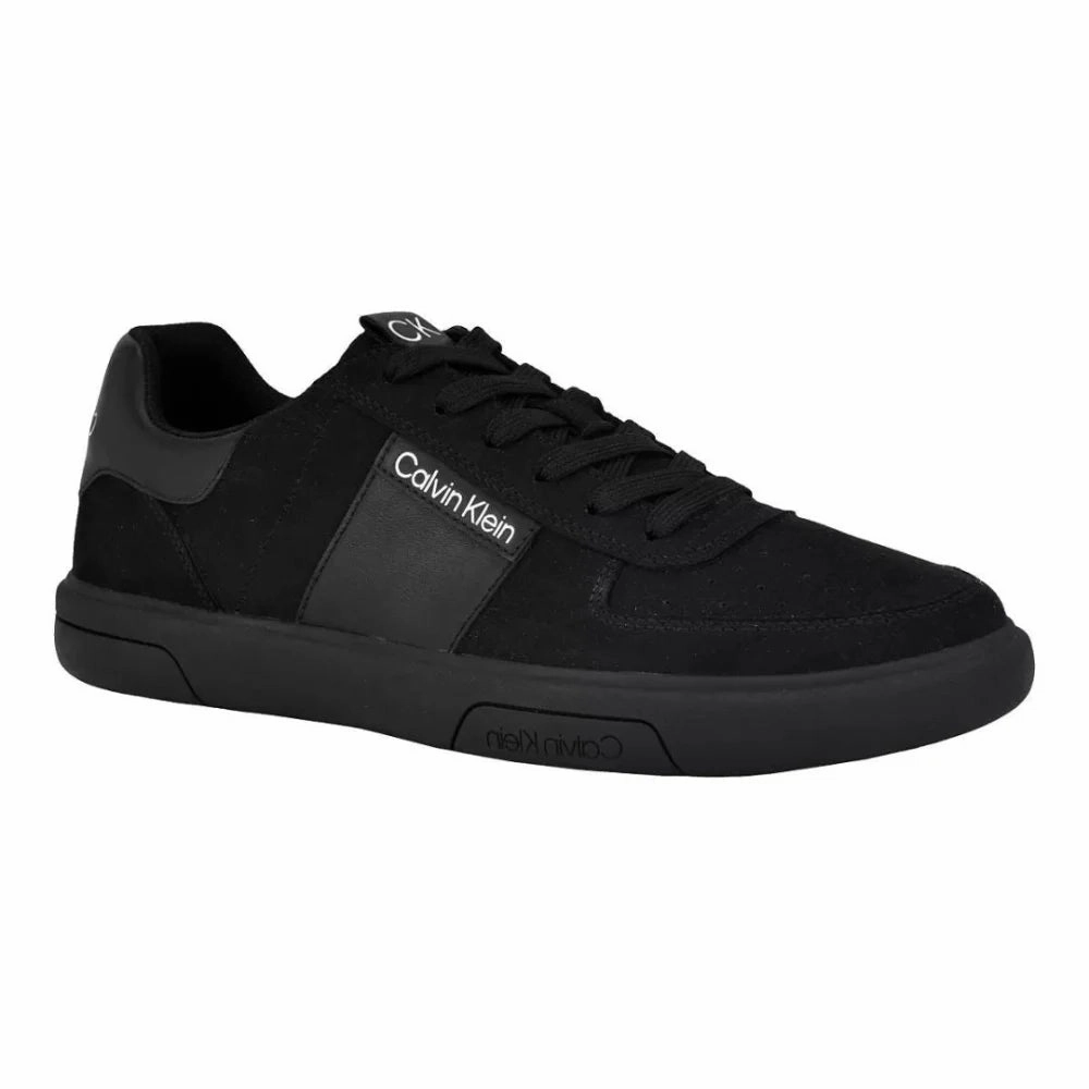 Huarache Run Casual Shoes Calvin Klein Gento Lace-Up Casual Sneakers Men - BLKBLK