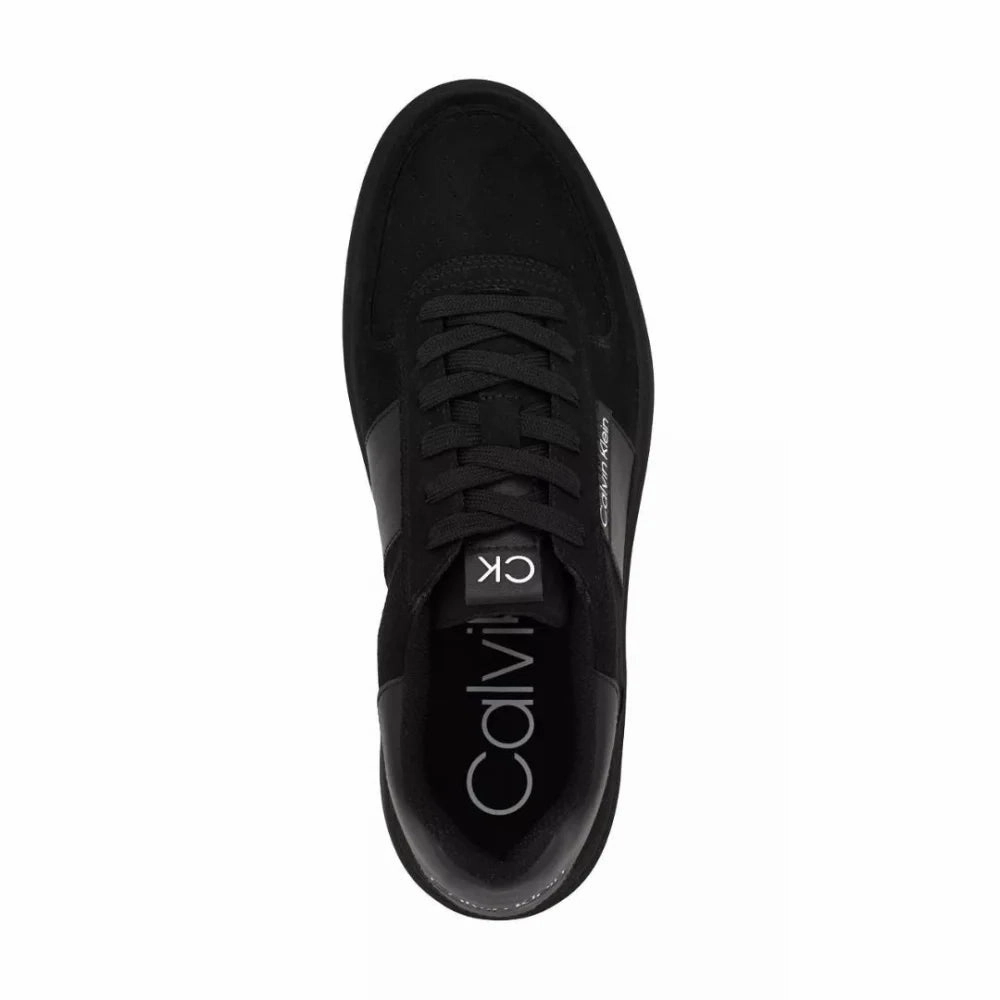 Calvin Klein Gento Lace-Up Casual Sneakers Men - BLKBLK Casual Shoes To Wear With Jeans