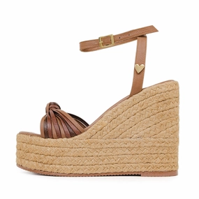 Sam Edelman Mackie Mary Jane Espadrille Flats Lolly Espadrilles Sandals - Cocoa Mix