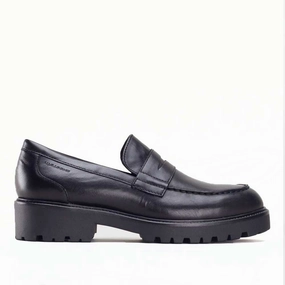 Vagabond Shoemakers Kenova Loafer - Black Racing Flats Shoes