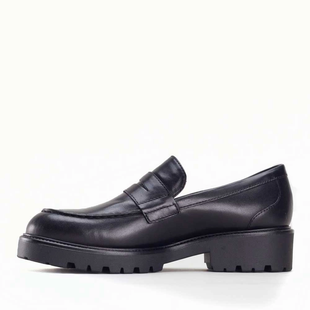 Vagabond Shoemakers Kenova Loafer - Black Comfort Flat Dress Shoes
