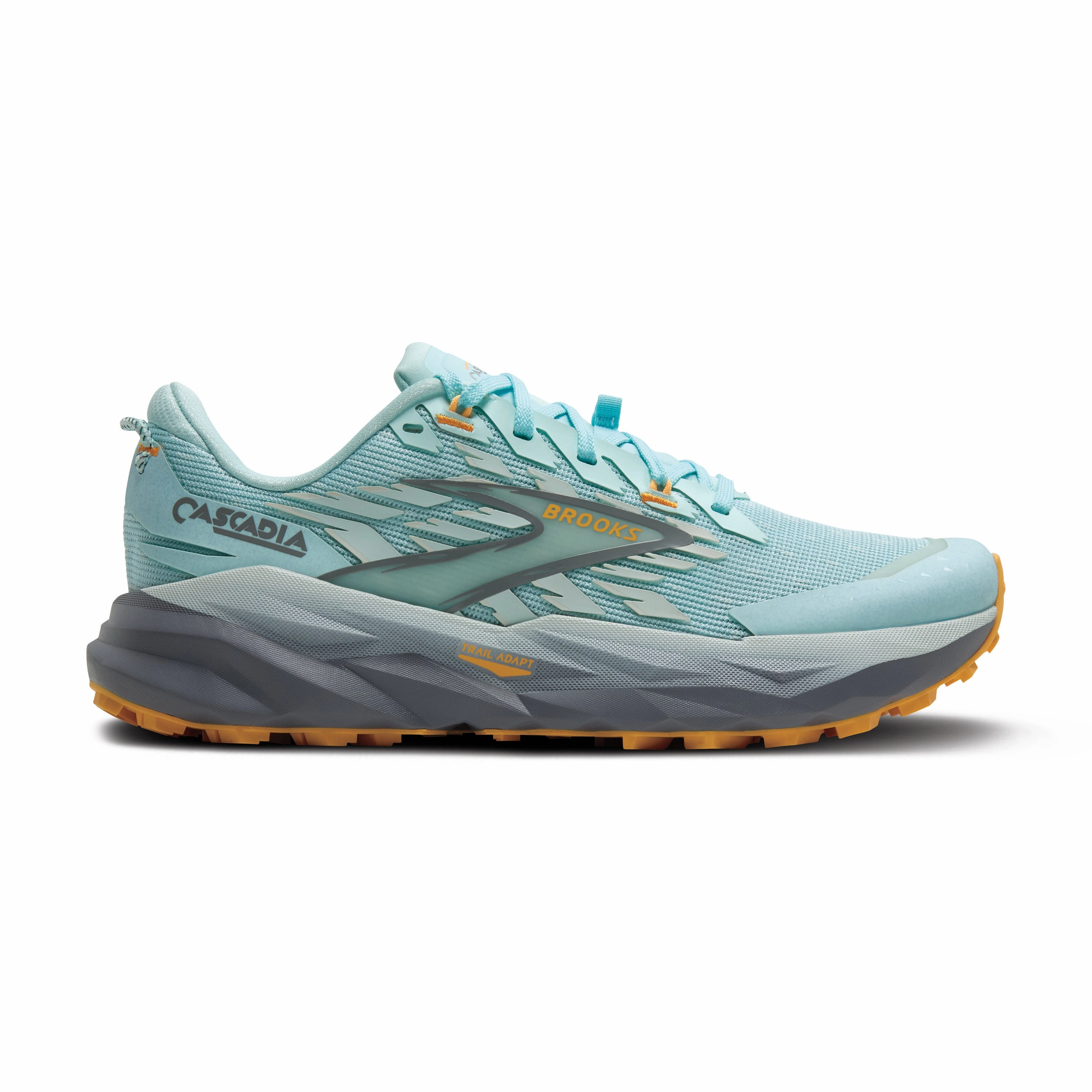 Brooks Cascadia 19 Women's - Clearwater/Primer Grey/Apricot Terrex Soulstride Ultra Trail Running Shoes