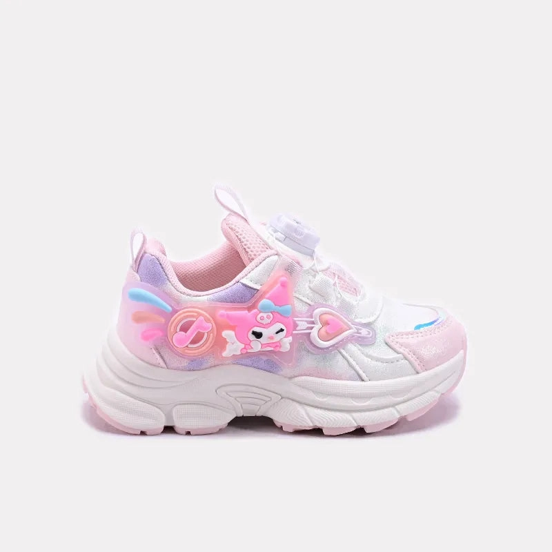 D'orsay Flat Shoes Jogger Shoes Pink 0750210