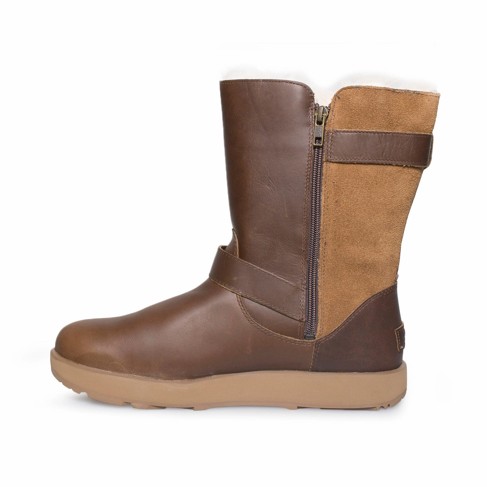 UGG Breida Waterproof Chestnut Boots - Women's Best Leather Shoe Waterproofing