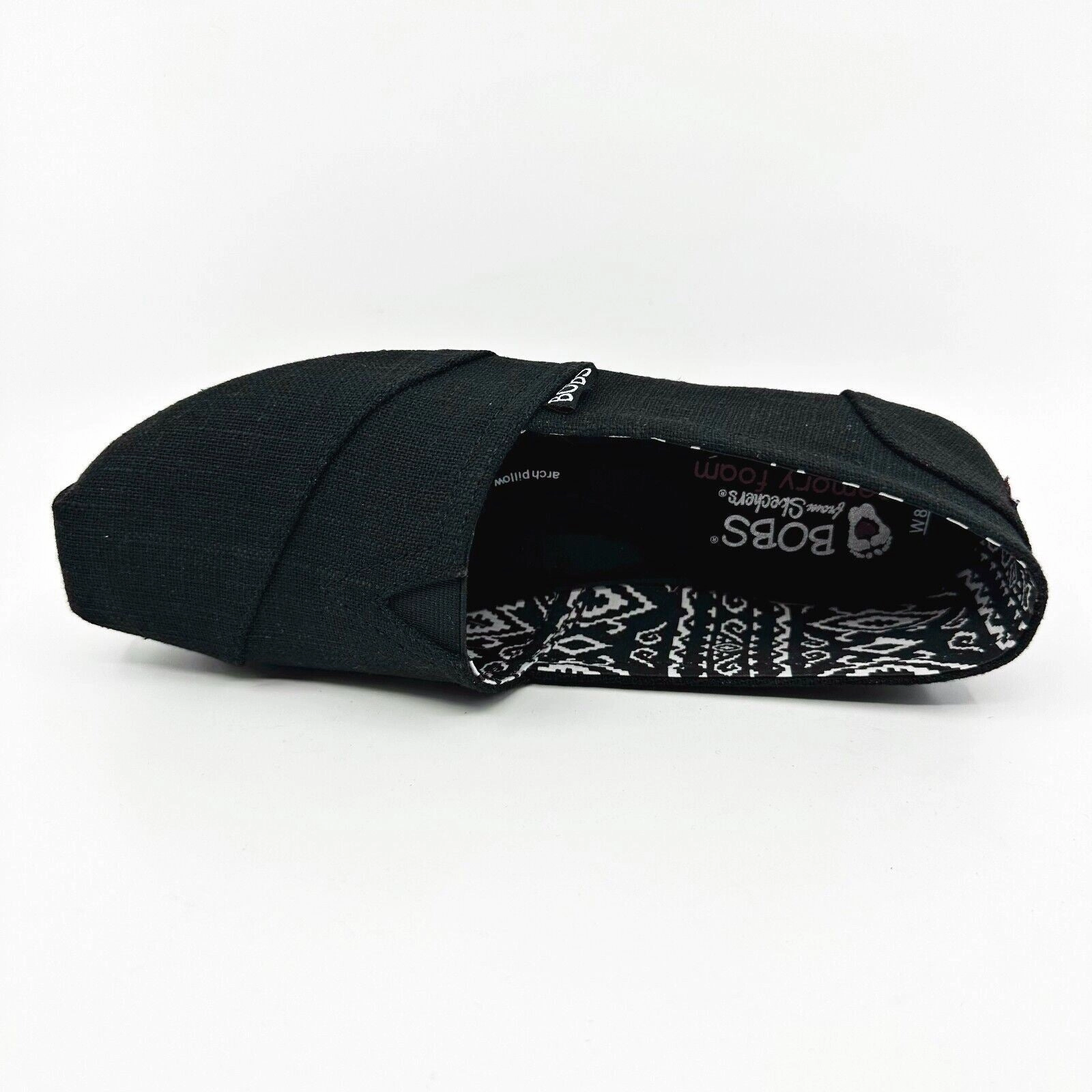 Skechers Bobs Plush Best Wishes Black Womens Size 8 Casual Flats Flat Shoes With Jeans