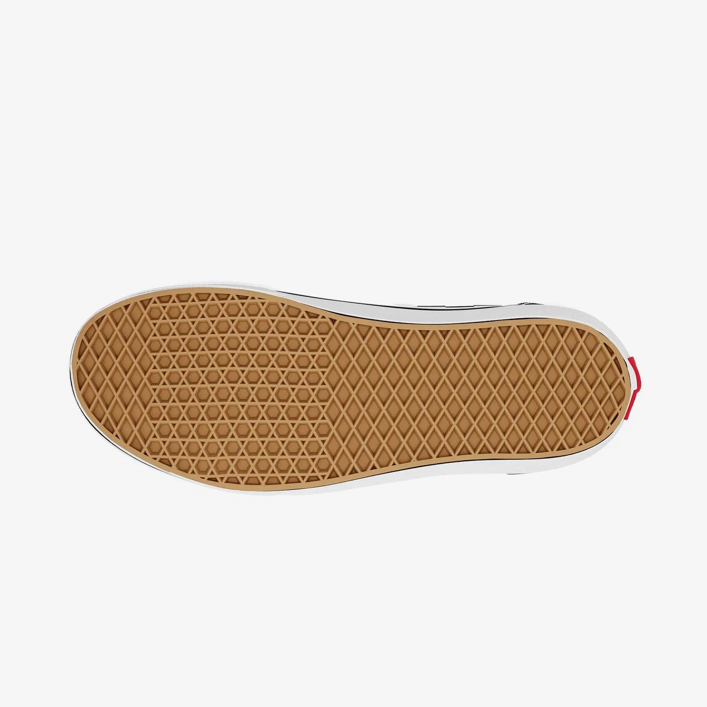 90s Chunky Skate Vans Women's Ward Trainers, Black/White (Checkered)