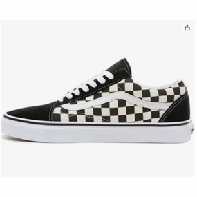 Vans Women's Ward Trainers, Black/White (Checkered) Zumiez Old Style Skate