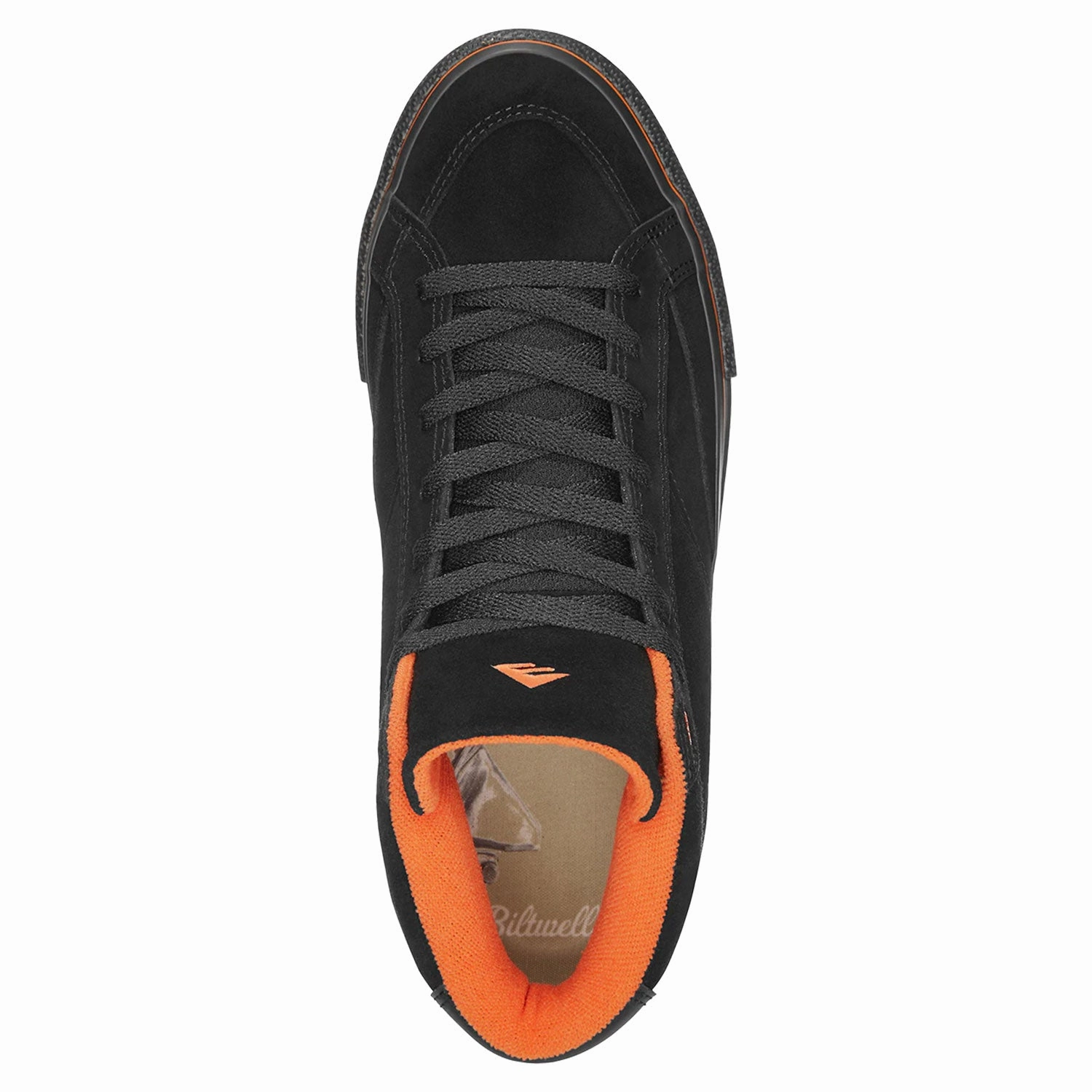 Emerica Skateboard Shoes Omen Hi X Biltwell Black America Skate Shoes