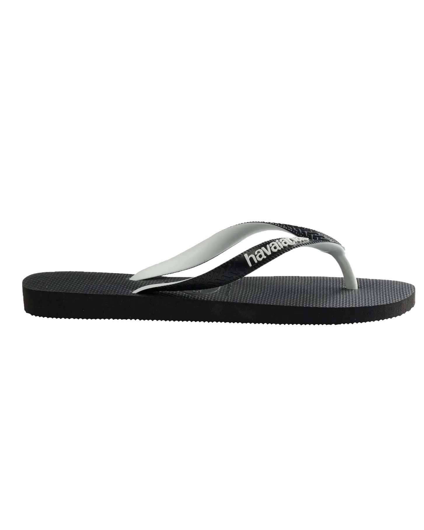 Top Mix Flip Flops in Black Extra Wide Flip Flops
