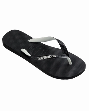 Top Mix Flip Flops in Black Tyr Flip Flops
