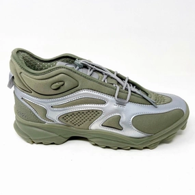 Vegan Waterproof Hiking Shoes Adidas 032 GSG TR Hi-Res Stone Green Mens Trail Lifestyle Sneakers FY5376