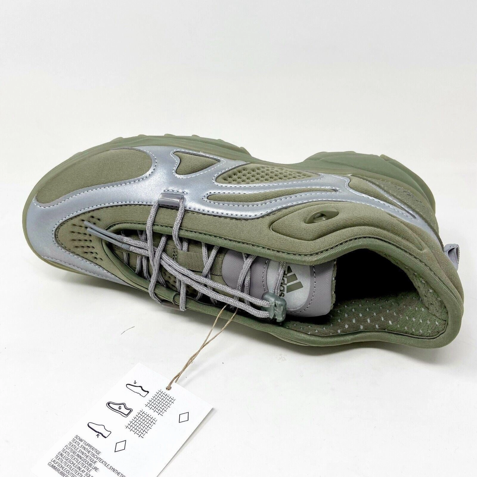 Clorts Hiking Shoes Adidas 032 GSG TR Hi-Res Stone Green Mens Trail Lifestyle Sneakers FY5376