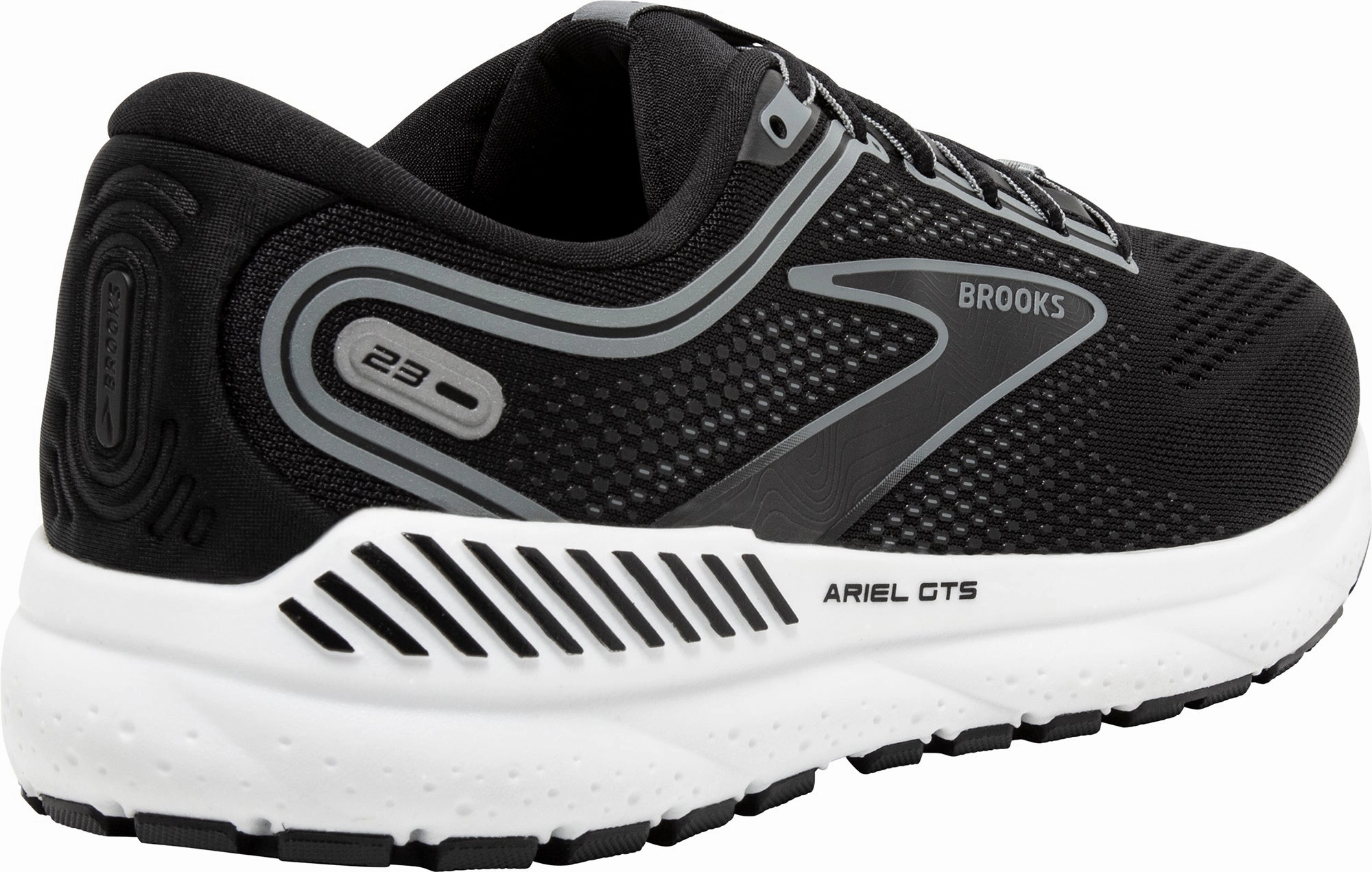 Brooks Ariel GTS 23 Womens Running Shoes - Black Top Rated Running Shoes For Bad Knees