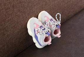 How To Clean Running Shoes With Mesh Infant Casual Running Shoes Sneaker Purple Pink