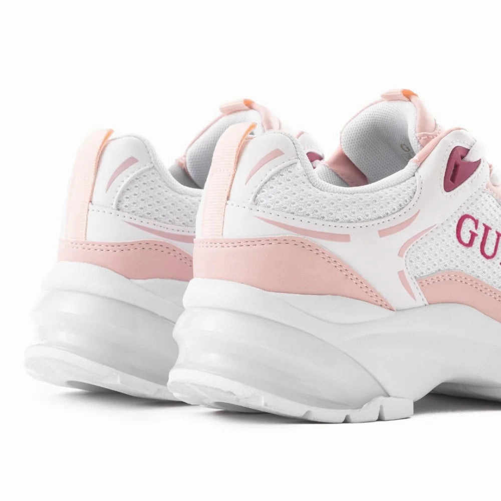 GUESS Tamaa Metallic Mesh Sneakers Women - WHTRSE Sneakers For Dogs