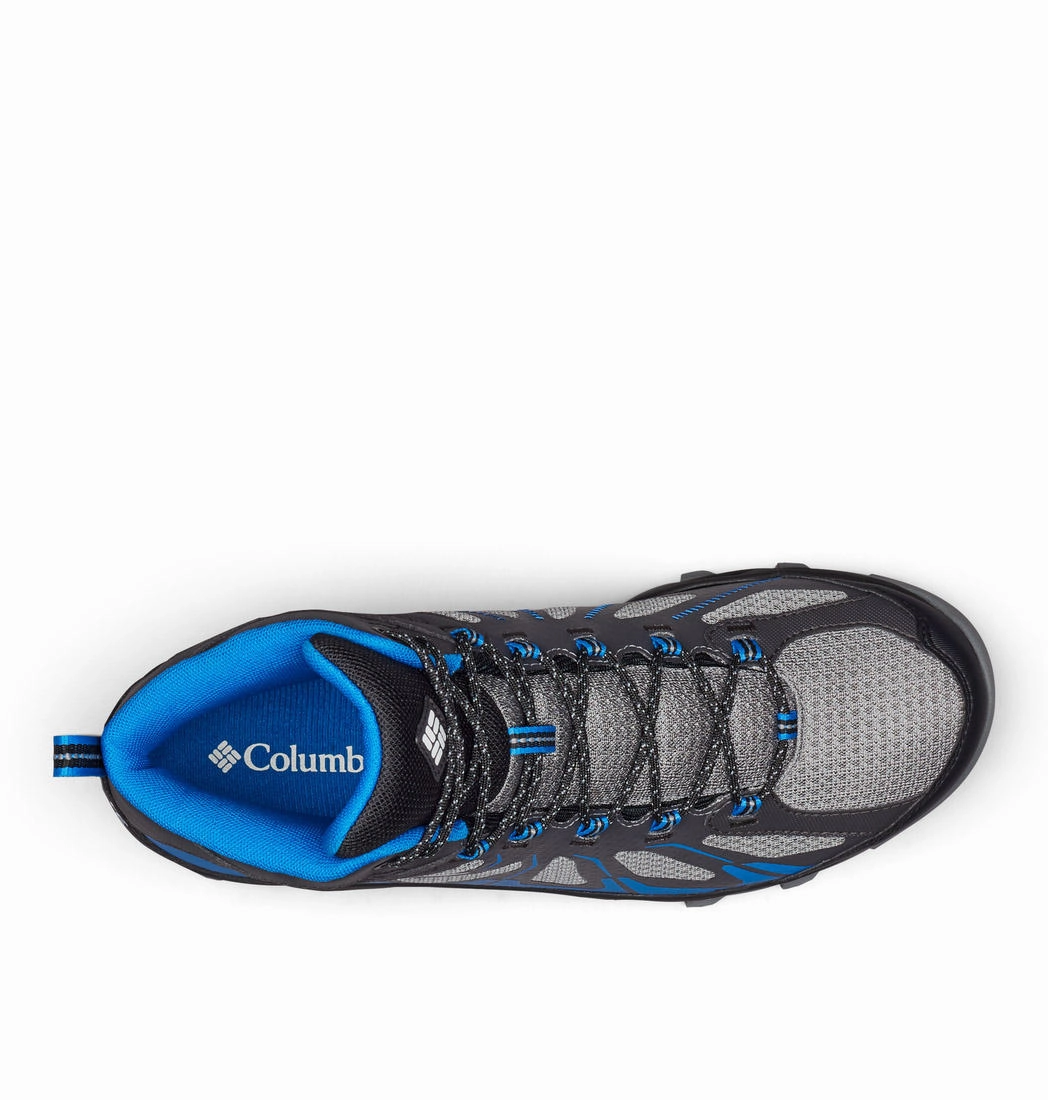 Columbia Men Grey PEAKFREAK XCRSN II XCEL MID OUTDRY Vitesse Hiking Shoes