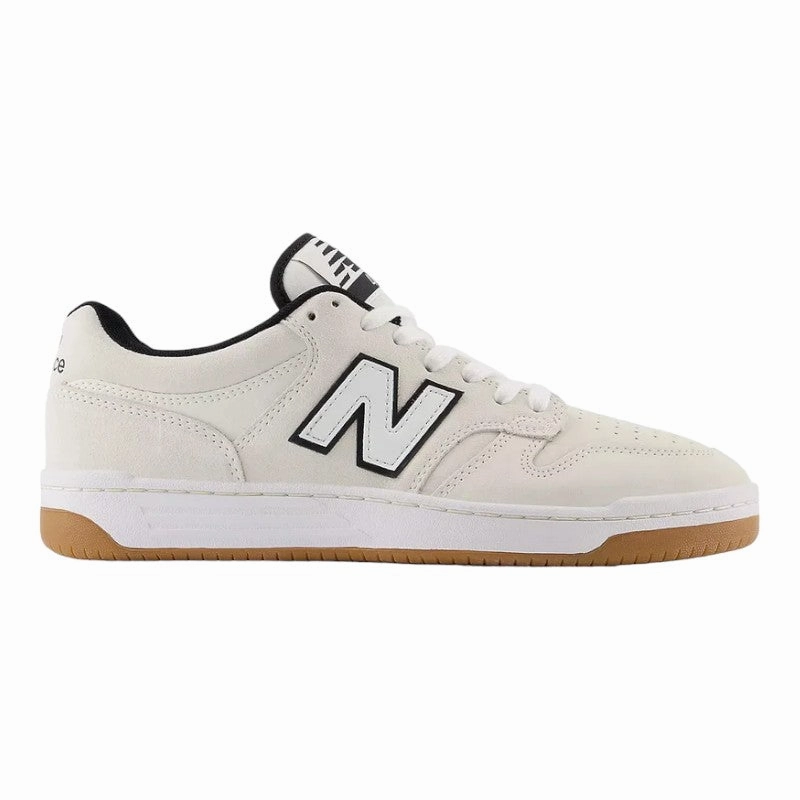 New Balance Numeric 480 - White/Cream Suede Copa Nationale Skate Shoes