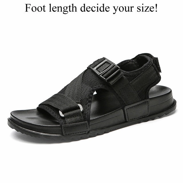 Casual Men Sandals Summer Shoes Sandal Mens Sandles Outdoor Breathable Comfort Slip on Plus Size Open Shoes Sandalias Hombre EVA Chunky Heel Sandals