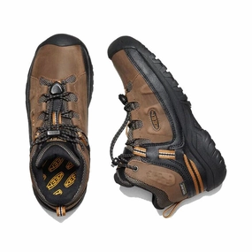 Women's Waterproof Shoes KEEN Big Kids' Targhee Mid Waterproof Hiking Boot