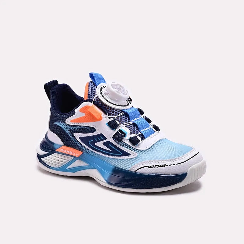 Baba Blue Jogger Shoes 0650637 Solanz Shoes Flats