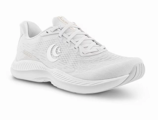 Topo Athletic Womens Fli-Lyte 5 Running Shoe White Sole Running Shoes