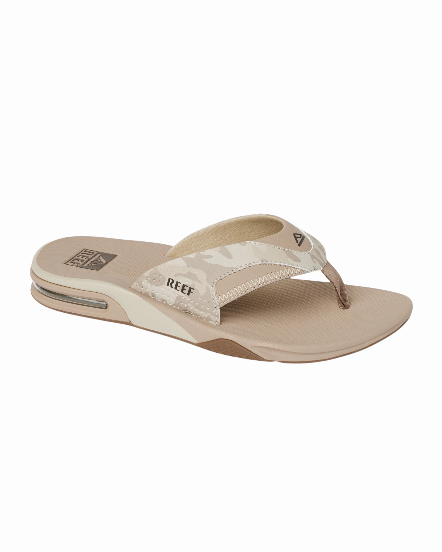 Fanning Flip Flops in Sand Camo Giant Flip Flops