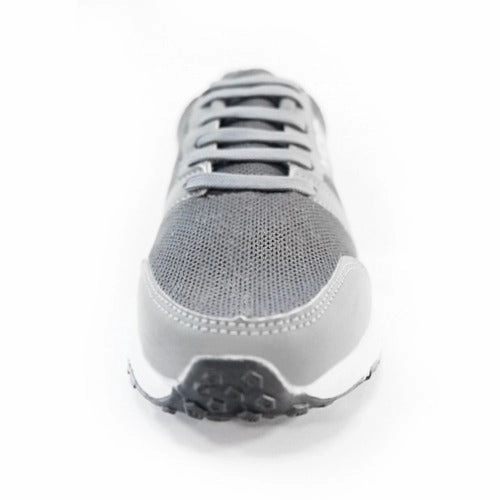 YOO  CUT AND SAW GRAY CASUAL SHOES FOR GENTS - TRACK Casual Under Armour Shoes