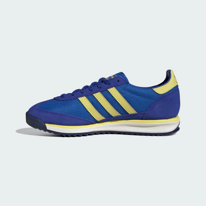 Adidas Shoes Cycling Men's Adidas SL 72 RS Shoes  - Semi Lucid Blue/Pure Sulfur