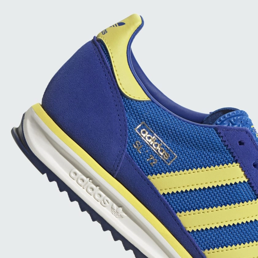 Shoes Fear Of God Adidas Men's Adidas SL 72 RS Shoes  - Semi Lucid Blue/Pure Sulfur