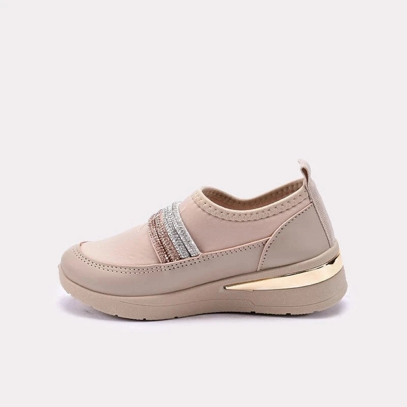 Fawn Baby Fancy Sneakers 0710565 Comfortable Flat Shoes For Walking