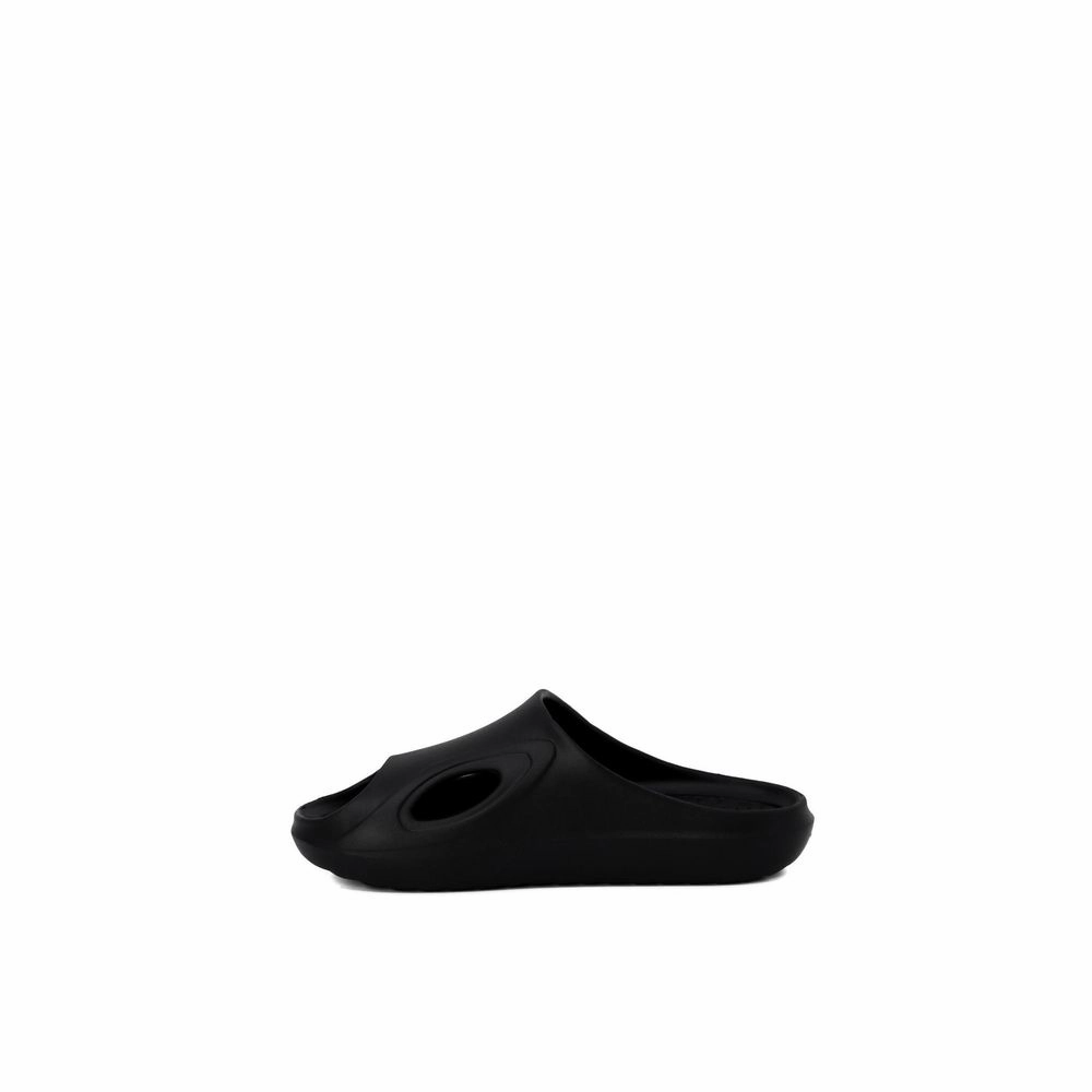 Antony Morato Black Polyethylene Slippers Mellow Slides