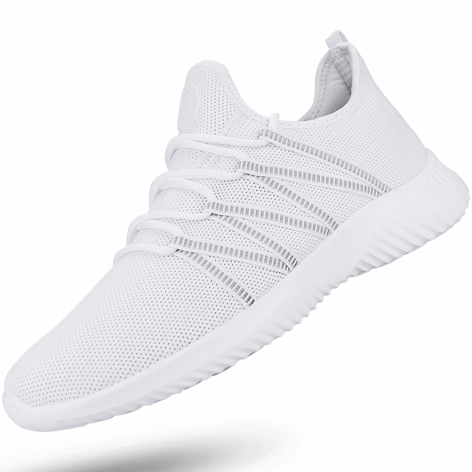 Places To Buy Hiking Shoes Near Me FEETHIT Mens Classic Walking Sneaker White